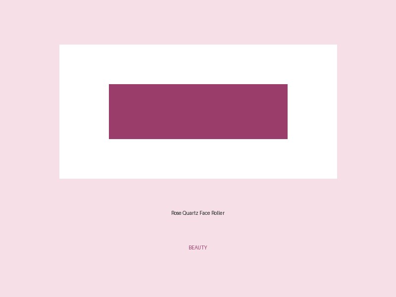Rose Quartz Face Roller
